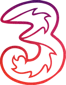 Three Logo Pink